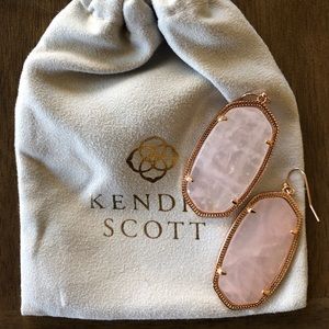 Danielle Rose Gold Earrings Kendra Scott